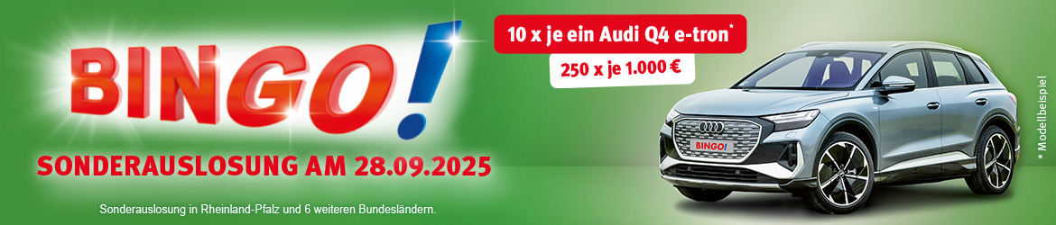 Bingo Sonderauslosung