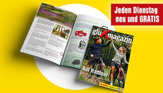 Titelseite Glücksmagazin