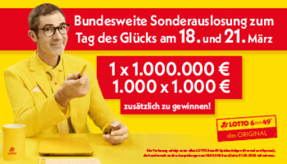 Bundesweite Sonderauslosung