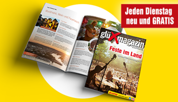 Titelseite Gl&uuml;cksmagazin