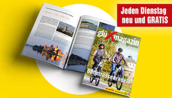 Titelseite Glücksmagazin
