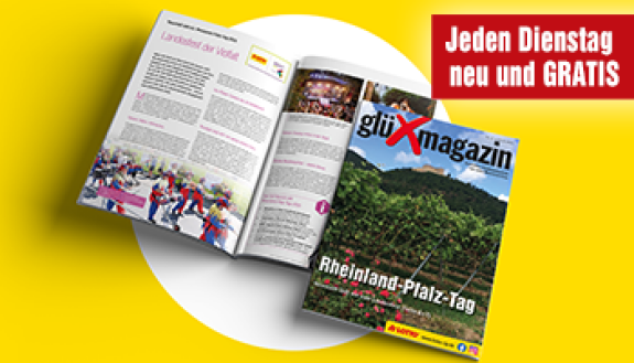 Titelseite Glücksmagazin