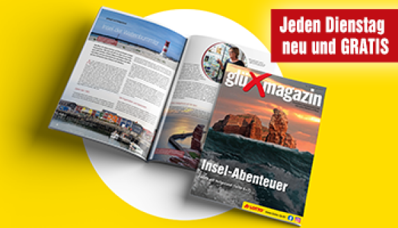 Titelseite Glücksmagazin