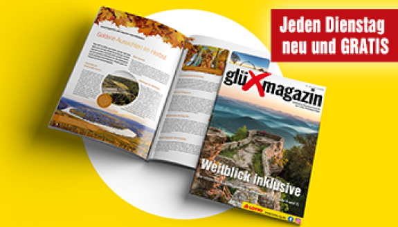 Titelseite Gl&uuml;cksmagazin