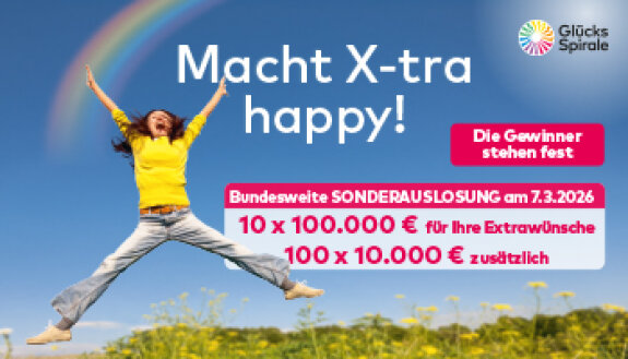 Macht X-tra happy!