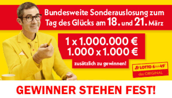 Bundesweite Sonderauslosung