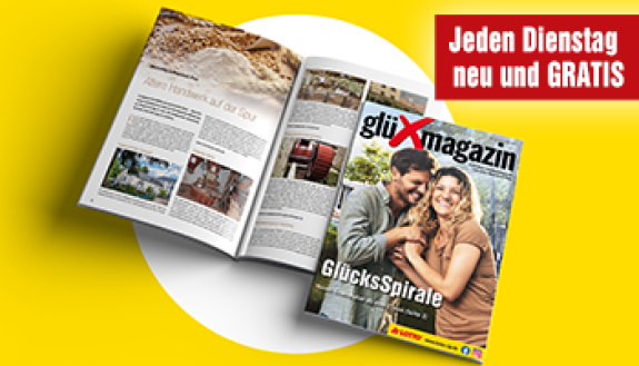 Titelseite Glücksmagazin