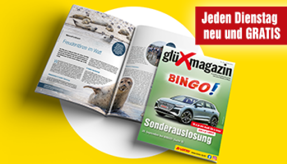 Titelseite Glücksmagazin
