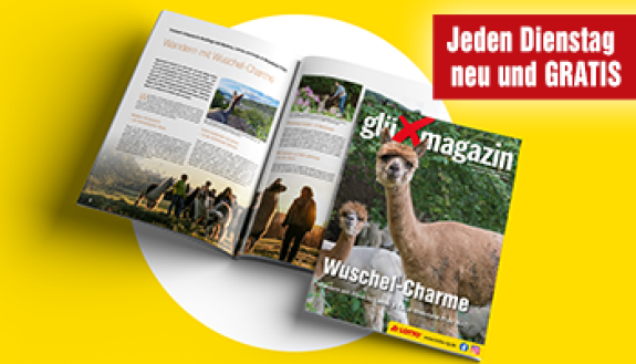 Titelseite Glücksmagazin