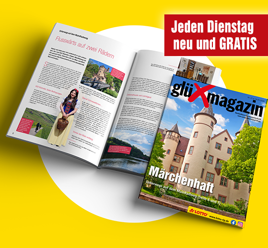 Titelseite Gl&uuml;cksmagazin