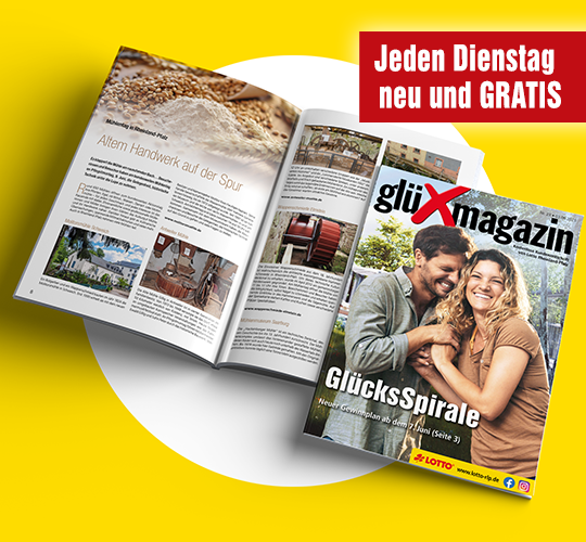Titelseite Glücksmagazin