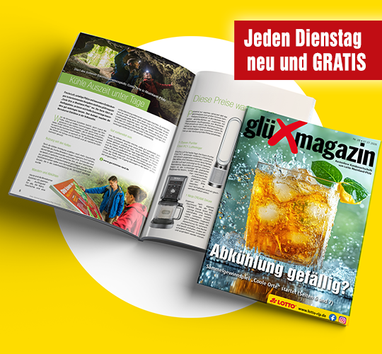 Titelseite Gl&uuml;cksmagazin