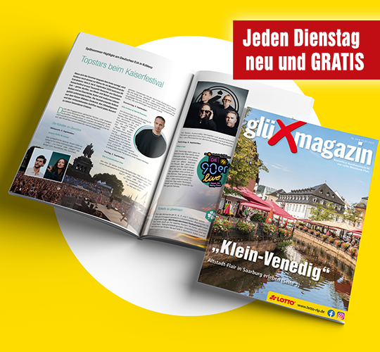 Titelseite Glücksmagazin