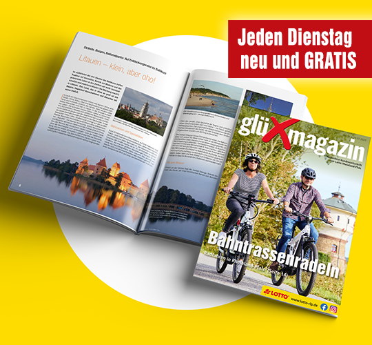 Titelseite Glücksmagazin