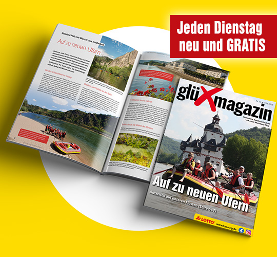 Titelseite Gl&uuml;cksmagazin