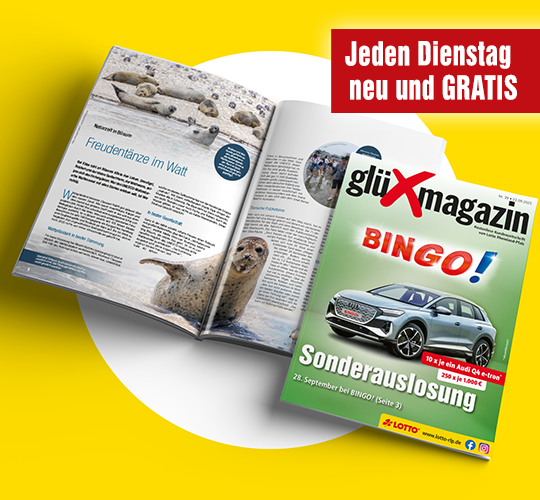 Titelseite Glücksmagazin
