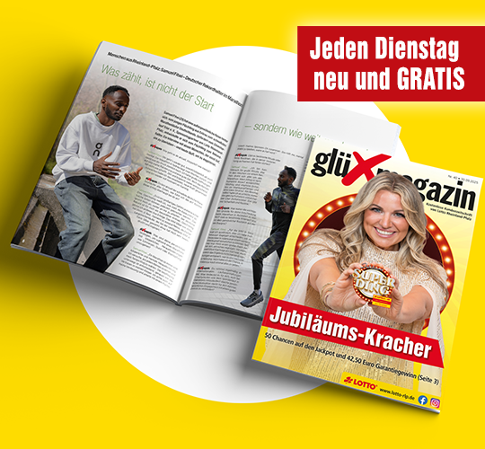 Titelseite Glücksmagazin