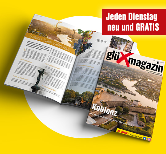 Titelseite Gl&uuml;cksmagazin