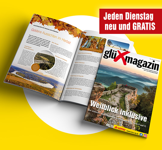 Titelseite Gl&uuml;cksmagazin