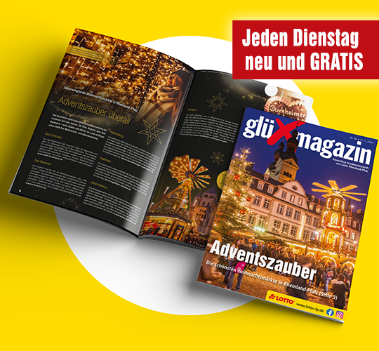 Titelseite Glücksmagazin