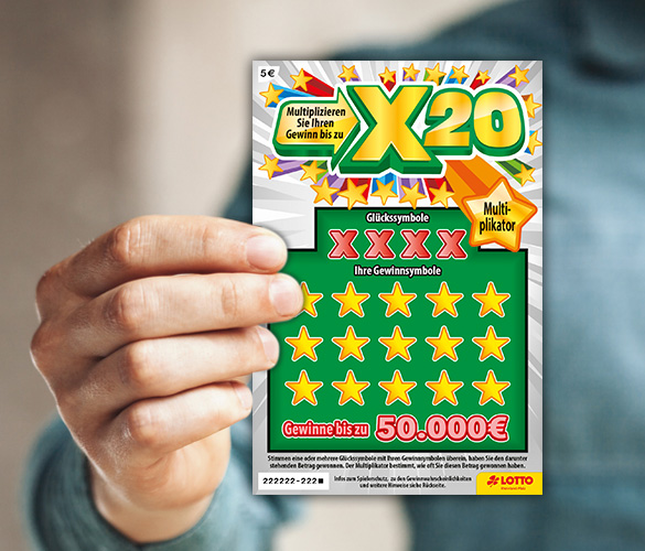 X20 Rubbellose