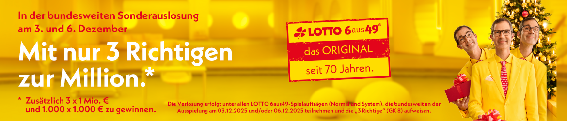 Lotto Sonderauslosung