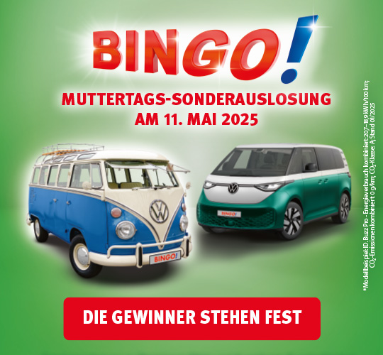 BINGO Sonderauslosung