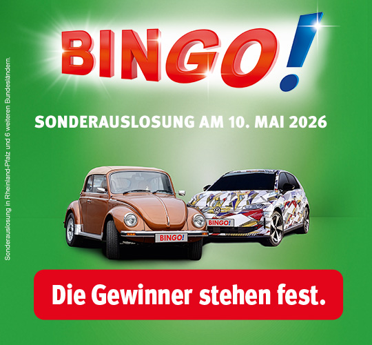BINGO! Sonderauslosung