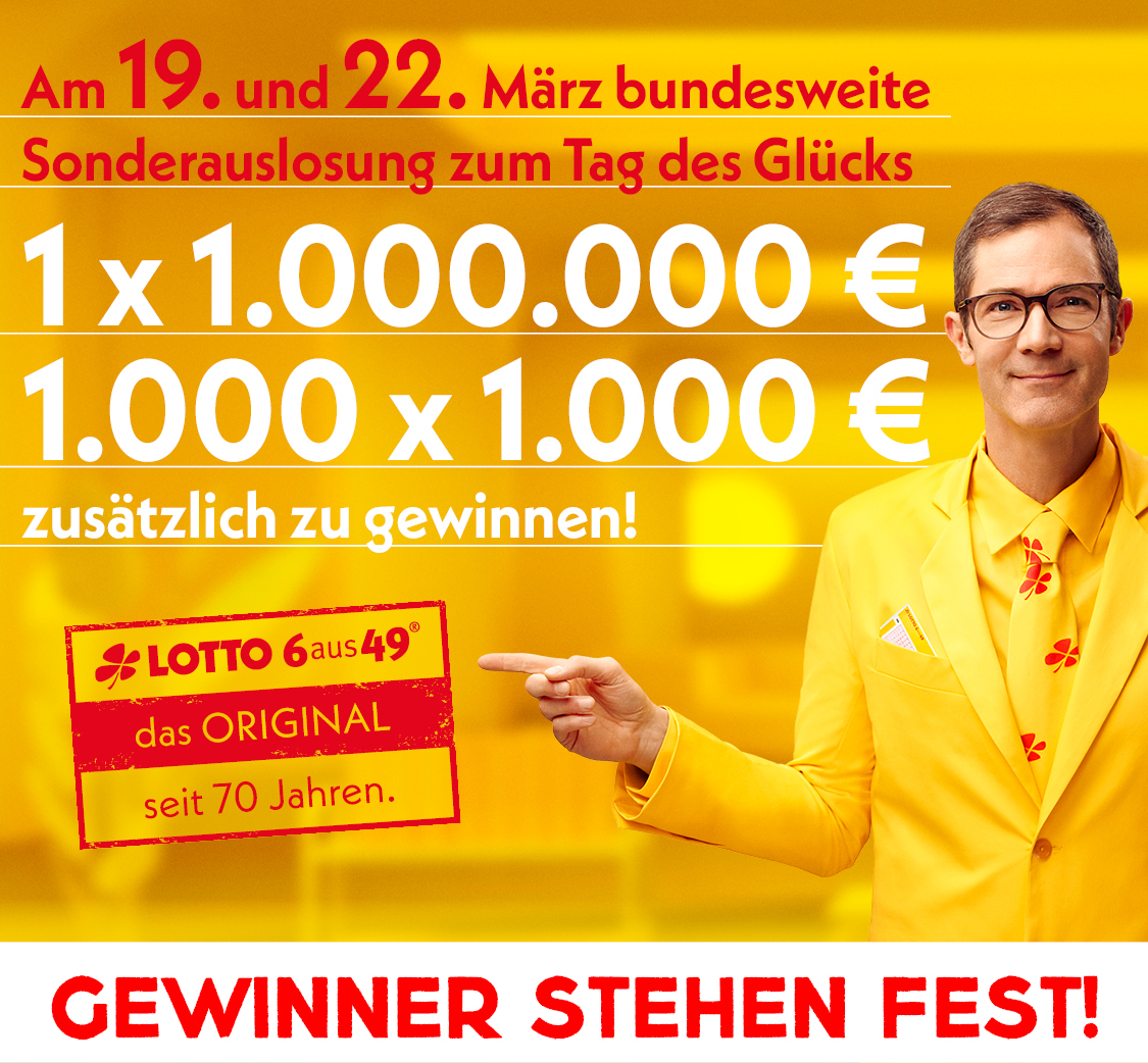 Bundesweite Sonderauslosung