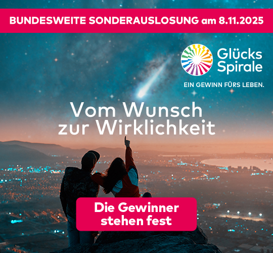 Werbemotiv Glücksspirale Sonderauslosung