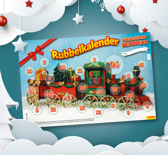 Rubbelkalenderlos