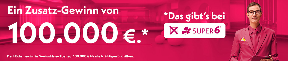 Ein Zusatz-Gewinn von 100.000€