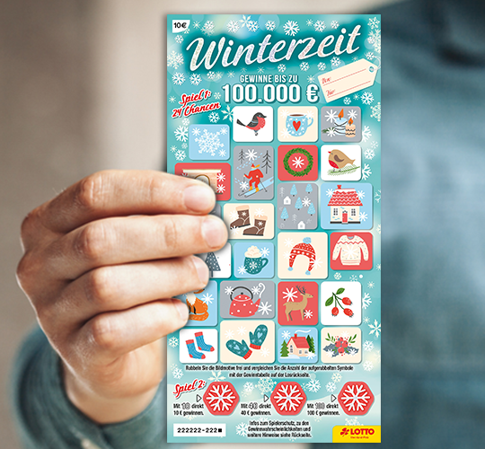 Winterzeit Rubbellos