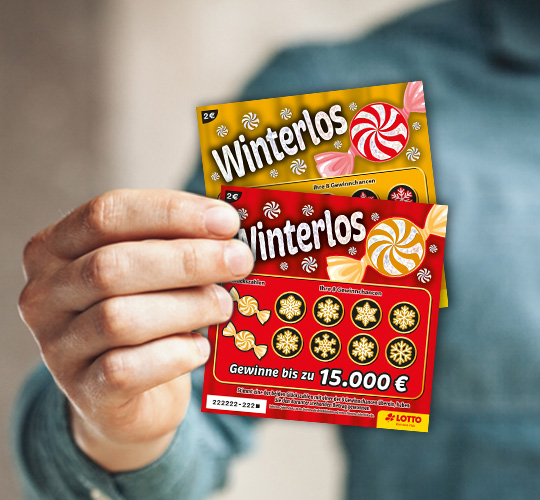 Winterlos Rubbellose